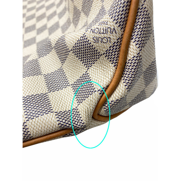 Louis Vuitton Damier Azur Delightful PM Semi-shoulder Bag Rose - Picture 7 of 9